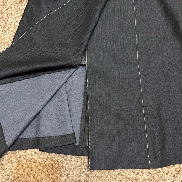 Calvin Klein Chambray Dress Size 4 - Picture 6 of 12